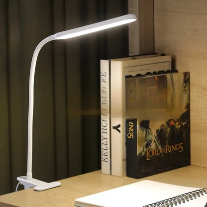 LumiBend - Flexible Gooseneck LED Clip-On Lamp