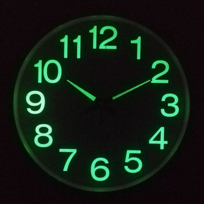LumiDial - Silent Luminous Modern Wall Clock