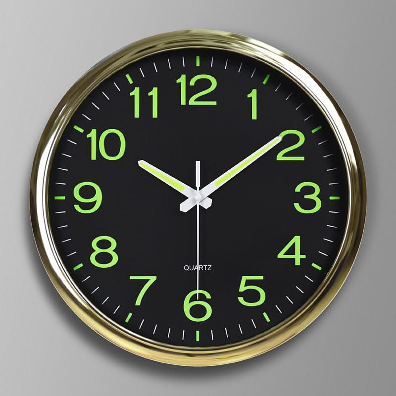 LumiDial - Silent Luminous Modern Wall Clock