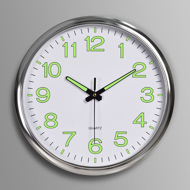 LumiDial - Silent Luminous Modern Wall Clock