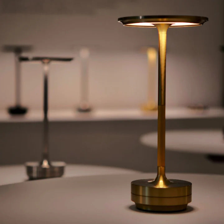 LumiGlow Table Lamp | Cordless, Dimmable Touch Control, Battery Operated 0