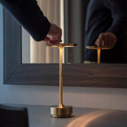 LumiGlow Table Lamp | Cordless, Dimmable Touch Control, Battery Operated 1