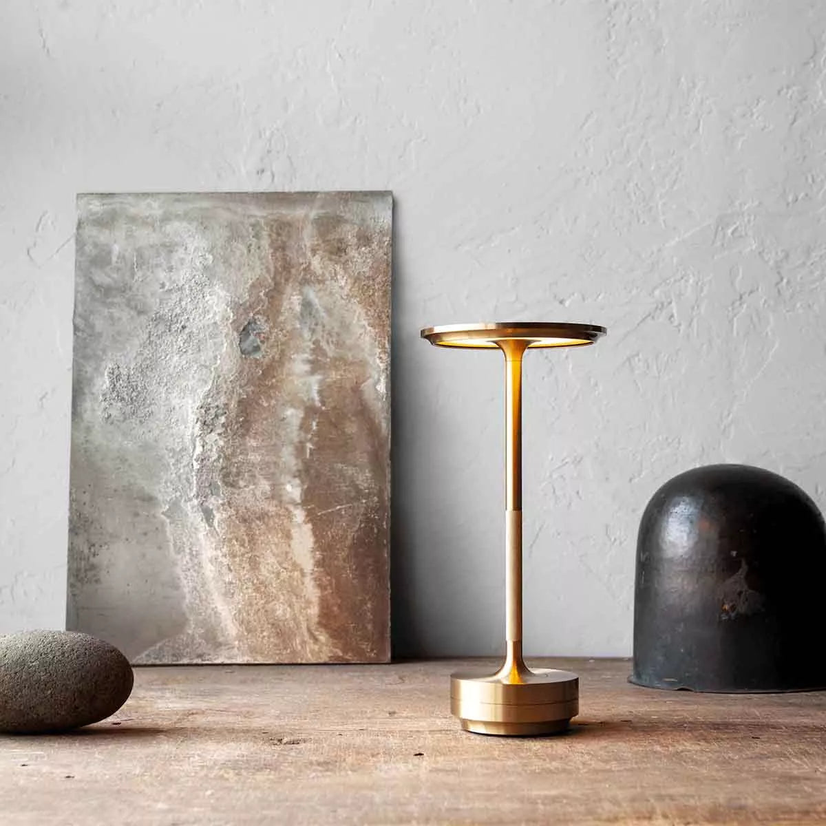 LumiGlow Table Lamp | Cordless, Dimmable Touch Control, Battery Operated 6
