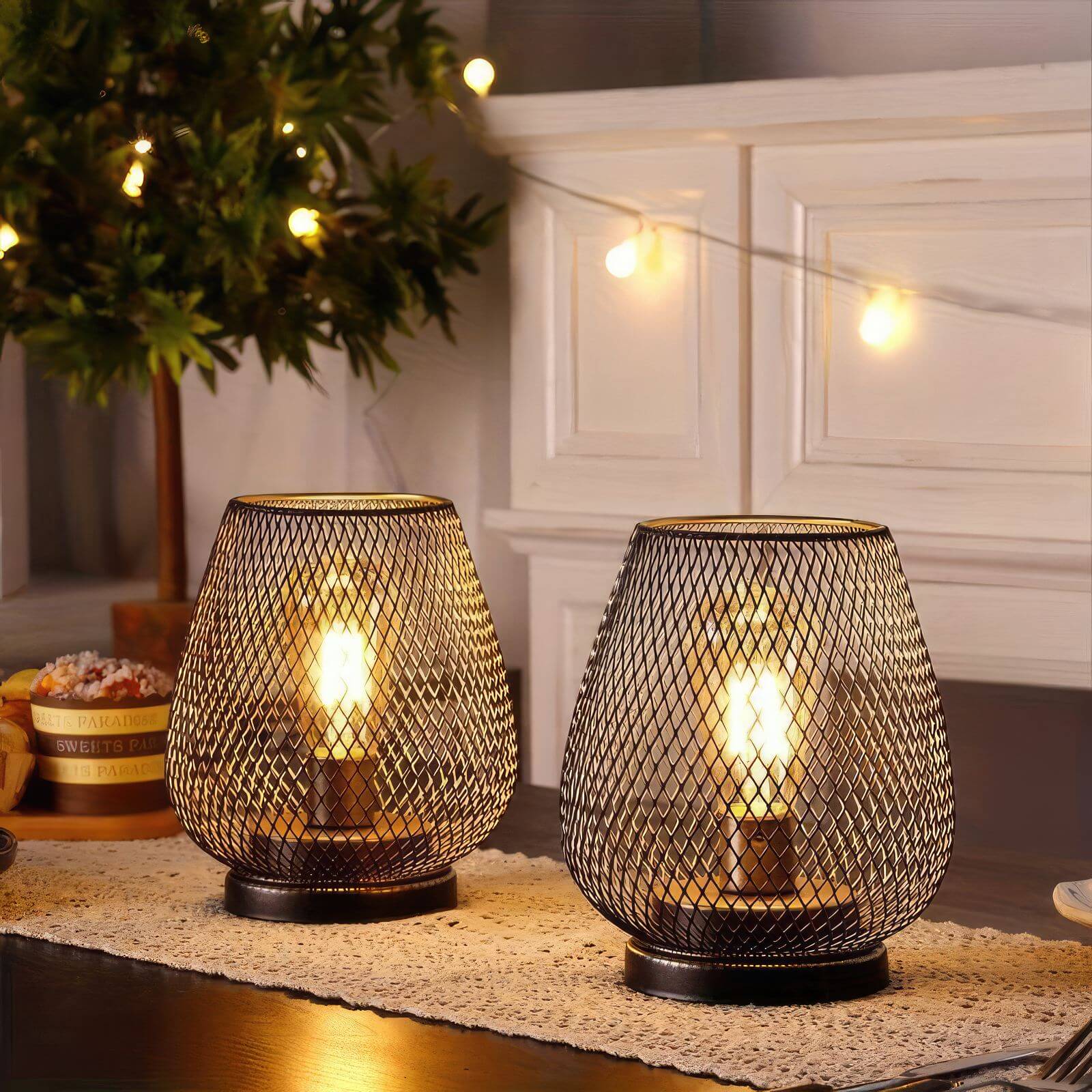 LumiMesh - Rechargeable Mesh LED Lantern