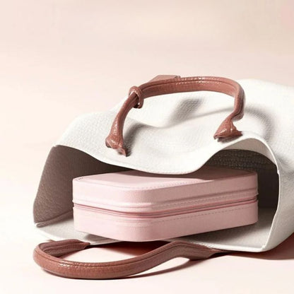 LumiVault - Illuminated Makeup Vanity Case
