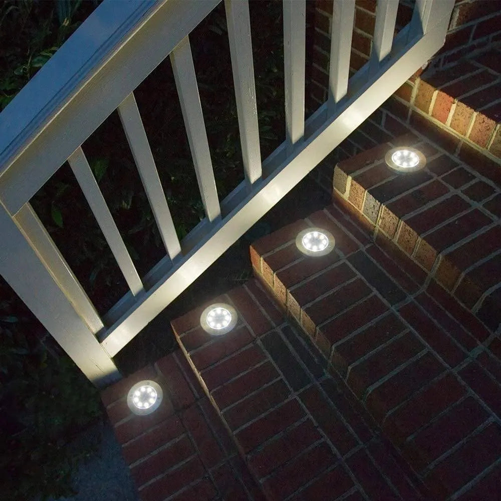 Lumidisk - Solar Powered Ground Lights