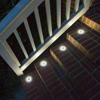 Lumidisk - Solar Powered Ground Lights