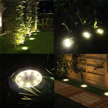 Lumidisk - Solar Powered Ground Lights