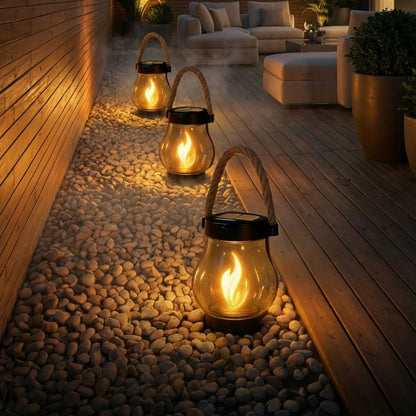 Lumifire - Solar Powered Outdoor Lantern