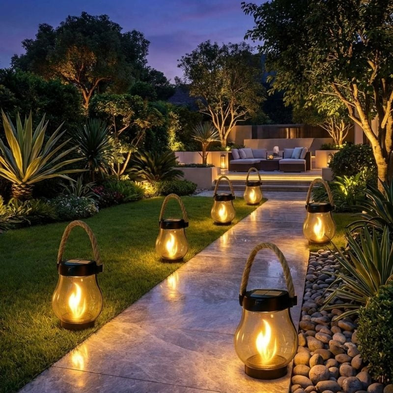 Lumifire - Solar Powered Outdoor Lantern