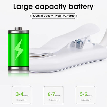 LuminaClip - Rechargeable Clip-On LED Reading Light