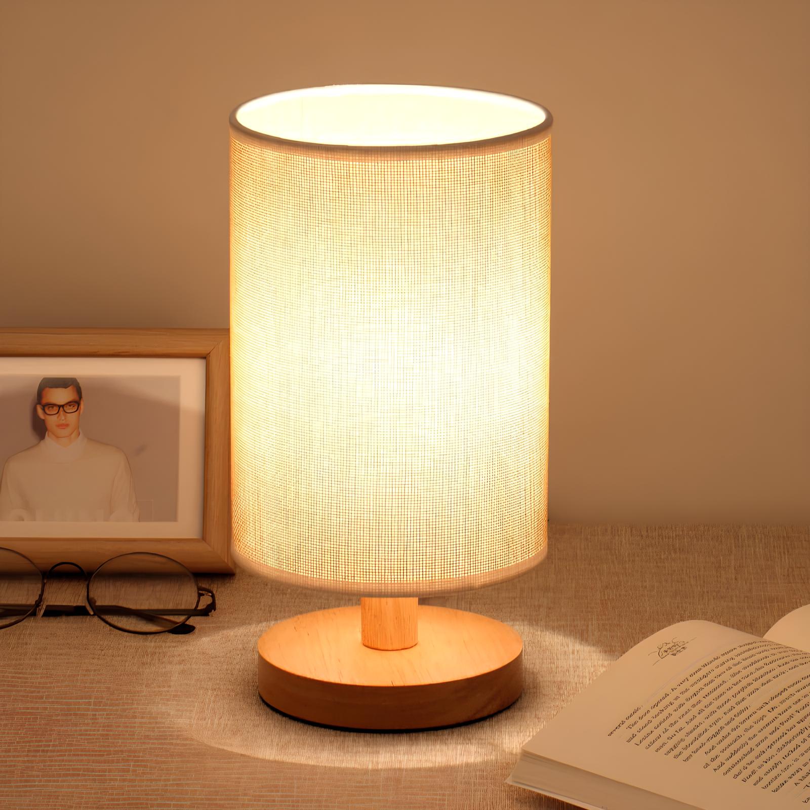 LuminaLamp - Cylindrical Shade Table Lamp