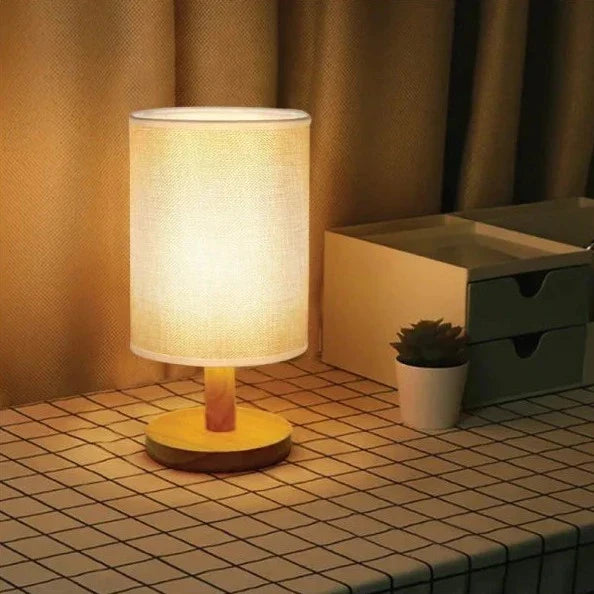 LuminaLamp - Cylindrical Shade Table Lamp