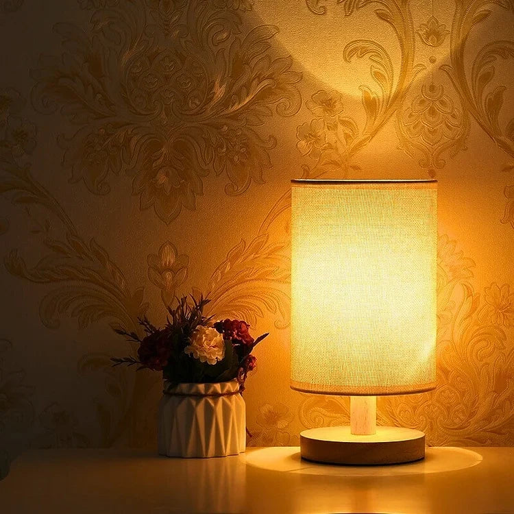 LuminaLamp - Cylindrical Shade Table Lamp