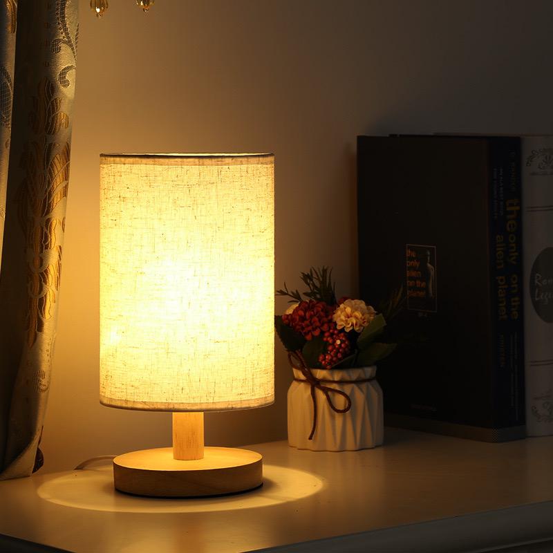 LuminaLamp - Cylindrical Shade Table Lamp