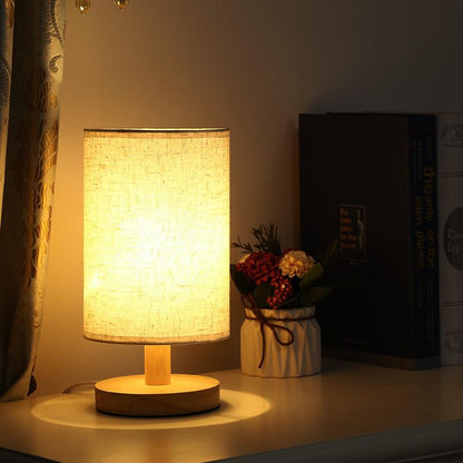 LuminaLamp - Cylindrical Shade Table Lamp