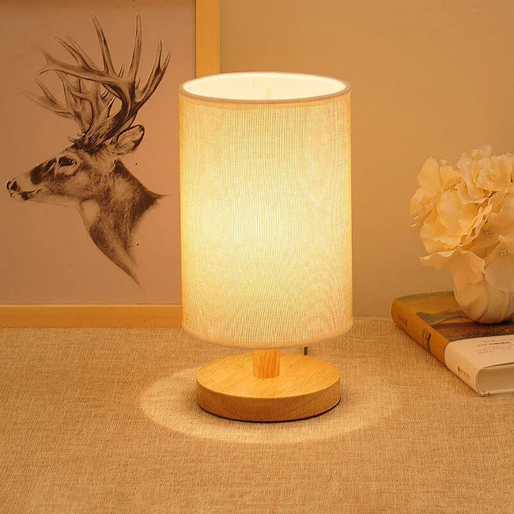 LuminaLamp - Cylindrical Shade Table Lamp