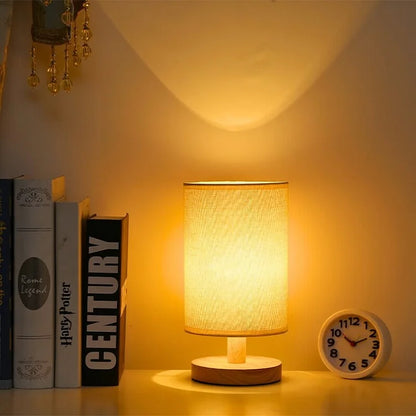 LuminaLamp - Cylindrical Shade Table Lamp