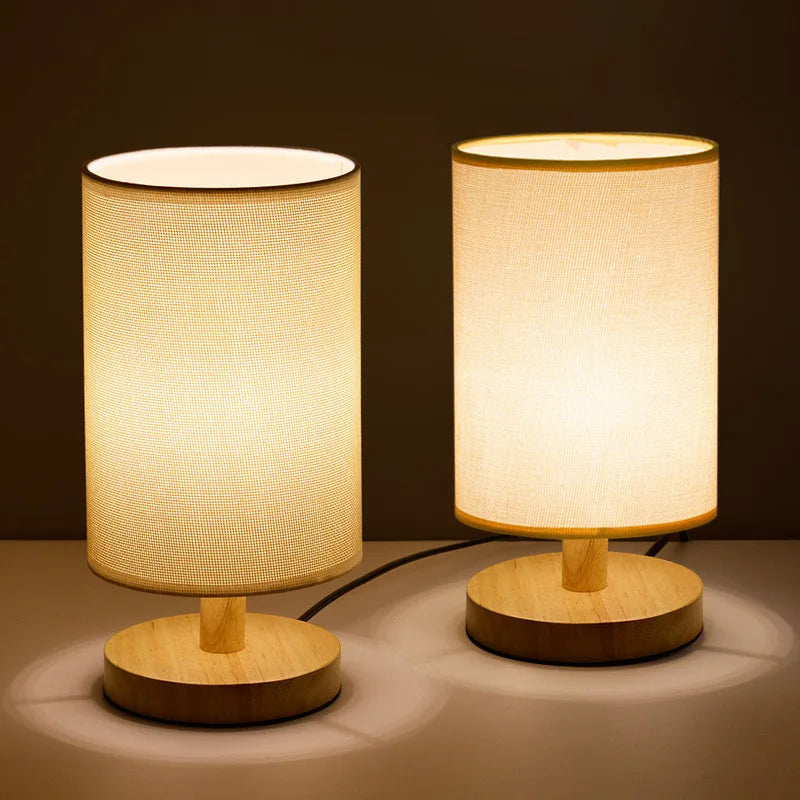 LuminaLamp - Cylindrical Shade Table Lamp