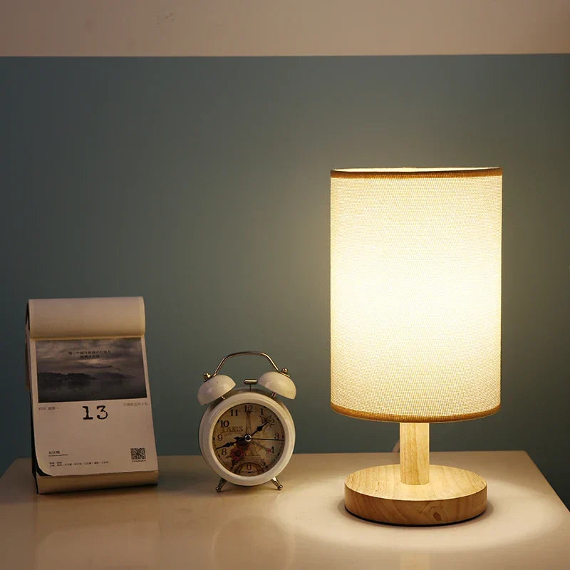 LuminaLamp - Cylindrical Shade Table Lamp