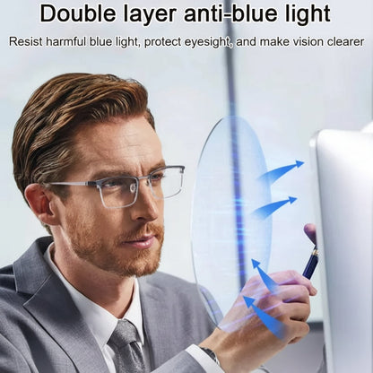 LuminaLens - Blue Light Blocking Reading Glasses