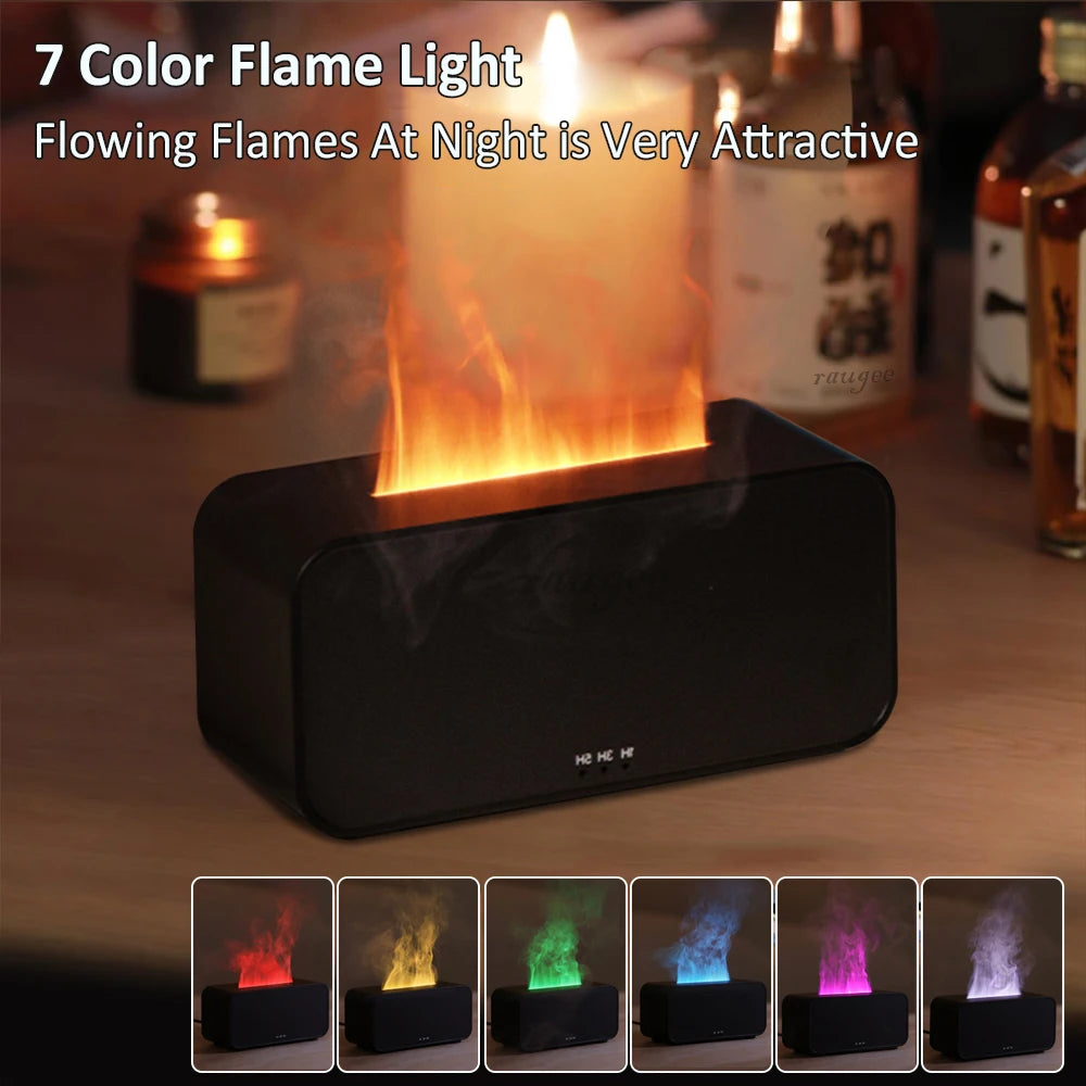 LuminaMist - Compact Flame Effect Aroma Diffuser