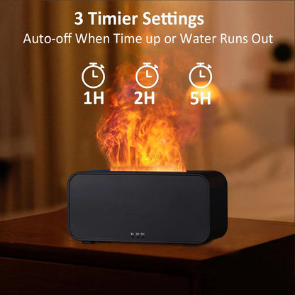 LuminaMist - Compact Flame Effect Aroma Diffuser