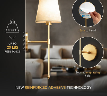 LuminaX - Wireless LED Wall Lamp