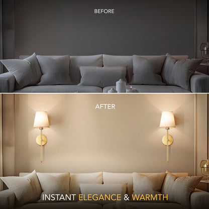 LuminaX - Wireless LED Wall Lamp