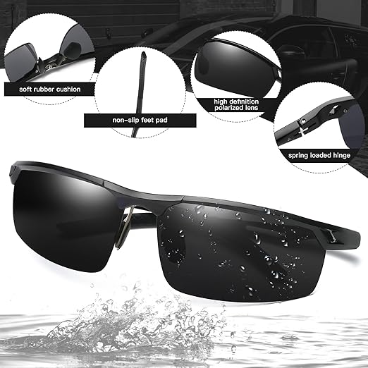 Luminapt - Semi-Rimless Photochromic Glasses
