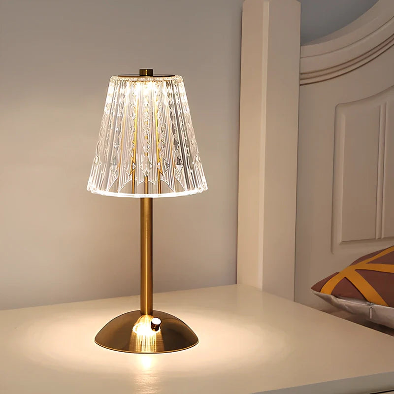 Luminia - Cordless LED Nightstand Table Lamp