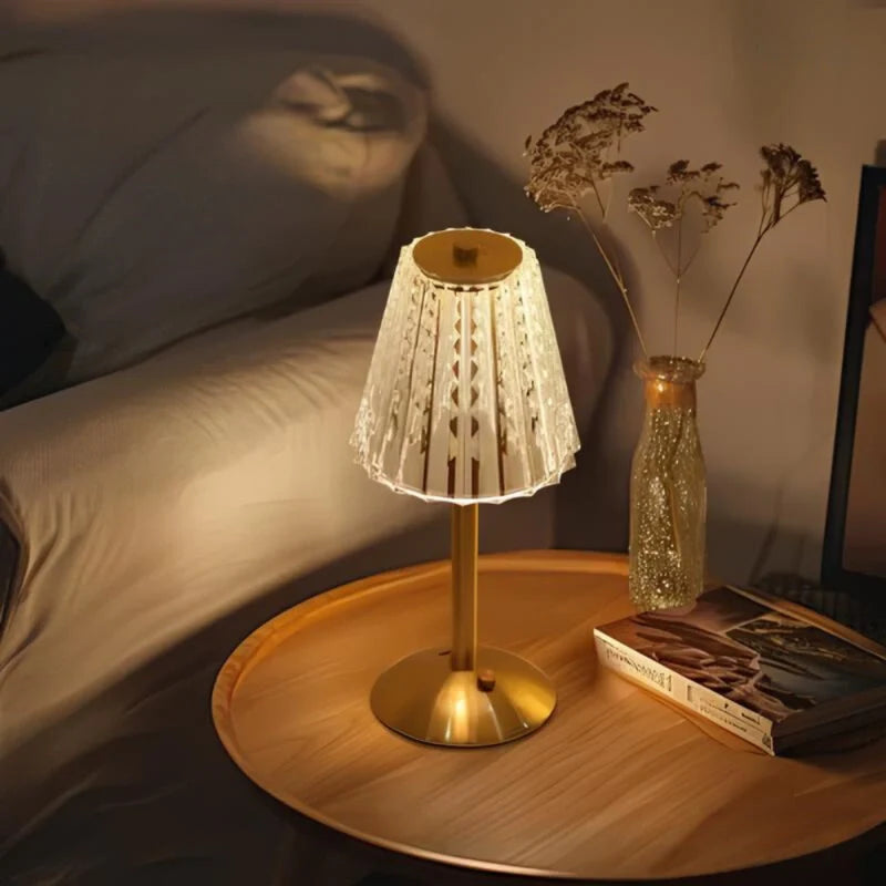 Luminia - Cordless LED Nightstand Table Lamp