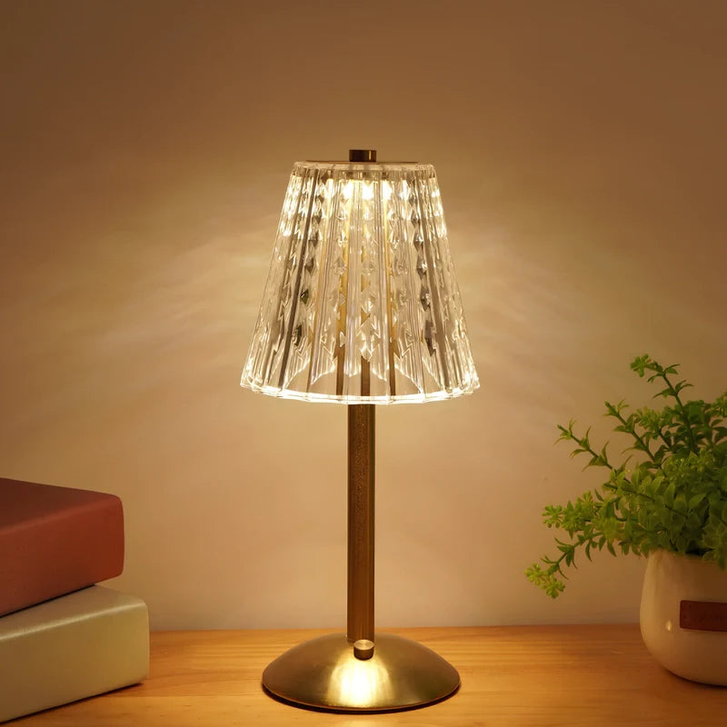 Luminia - Cordless LED Nightstand Table Lamp