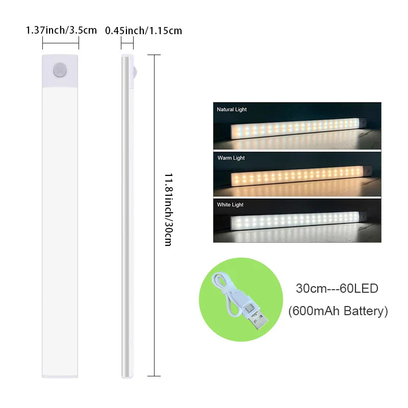 Luminix - Slim Rechargeable LED Light Bar
