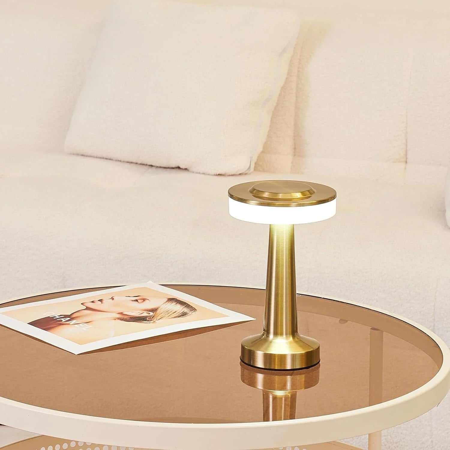 Lumiora - Rechargeable Retro Cordless Table Lamp
