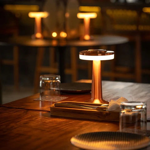 Lumiora - Rechargeable Retro Cordless Table Lamp