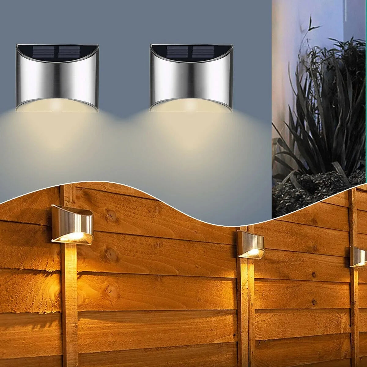 Lumirex - Mini Solar Fence Lights