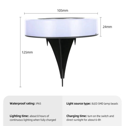 Lumiring - Solar Ring Pathway Lights