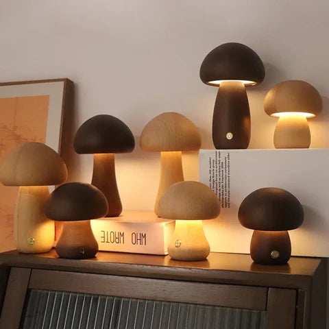 Lumishroom - Mushroom-Shaped Table Lamp