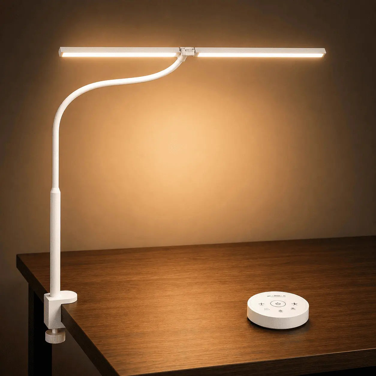 Lumivox - Modern LED Dual Head Desk Lamp