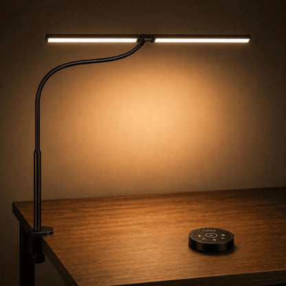 Lumivox - Modern LED Dual Head Desk Lamp
