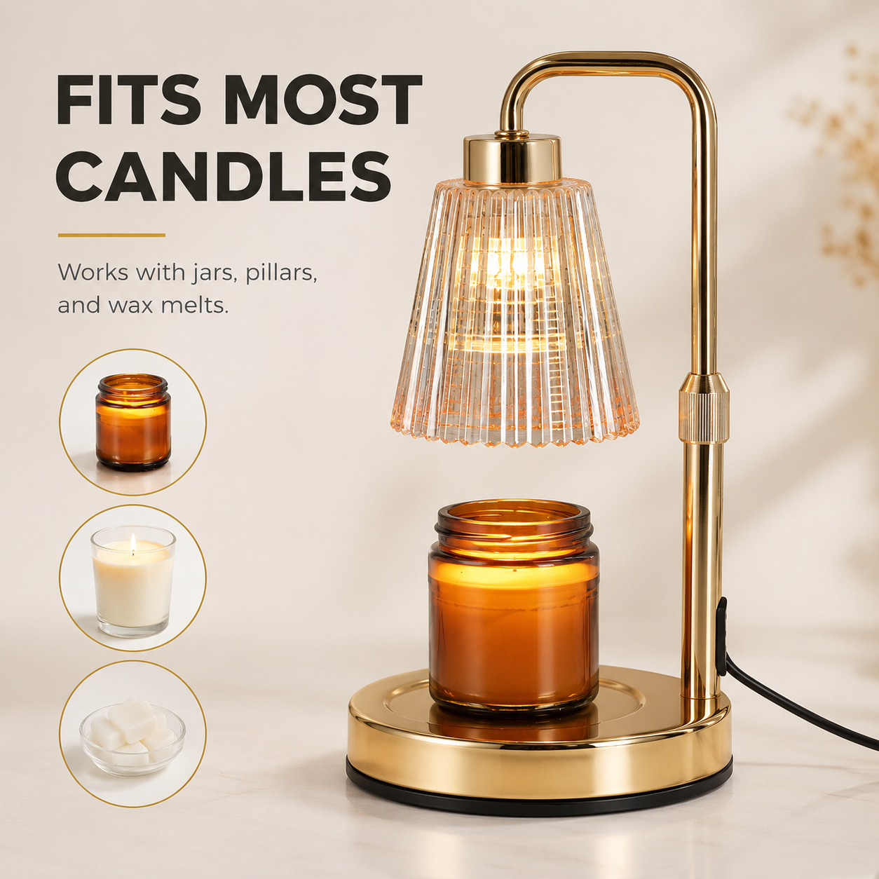 Lumorix - Dimmable Candle Warmer Lamp