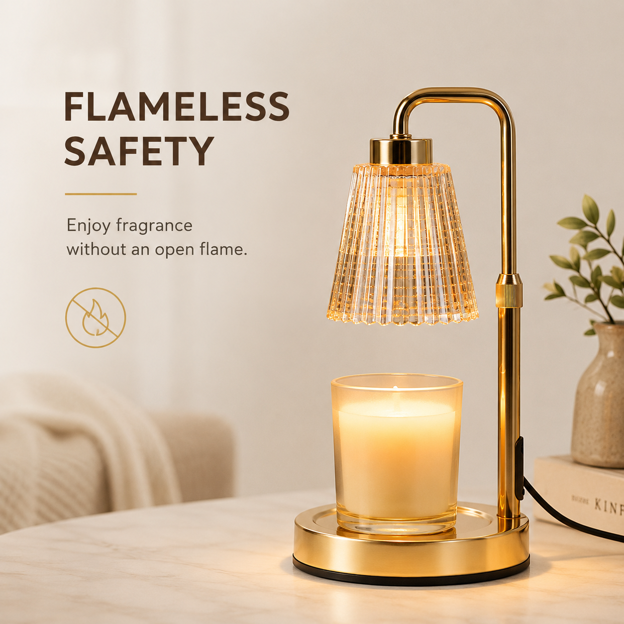 Lumorix - Dimmable Candle Warmer Lamp