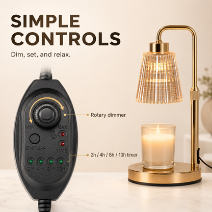 Lumorix - Dimmable Candle Warmer Lamp