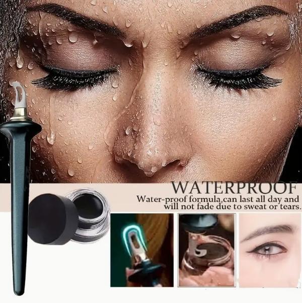 Luxe LashLine Eyeliner | Vegan, Waterproof Liquid Eyeliner for Precision Application 2