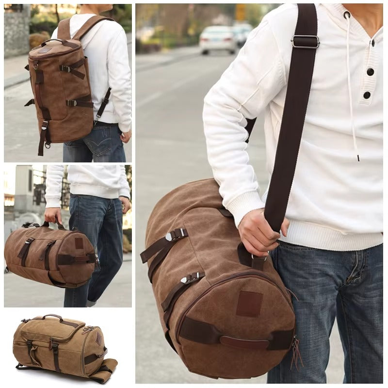 Maverick Duffle Bag | Large Capacity Canvas Gym Bag for Men 3