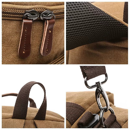 Maverick Duffle Bag | Large Capacity Canvas Gym Bag for Men 5