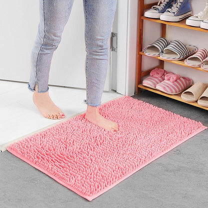 Mavi Bath Mat | Ultra-Absorbent, Non-Slip Chenille Design 5