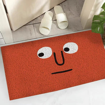 Mellow Emoji Doormat | Washable, Non-Slip Indoor Welcome Mat 1