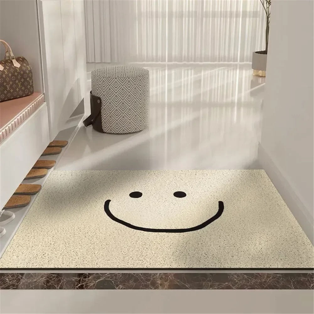 Mellow Emoji Doormat | Washable, Non-Slip Indoor Welcome Mat 2
